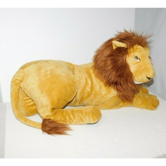 IKEA DJUNGELSKOG 27" Plush Large LION Stuffed Jungle Cat Animal soft Lovey - Picture 3 of 8